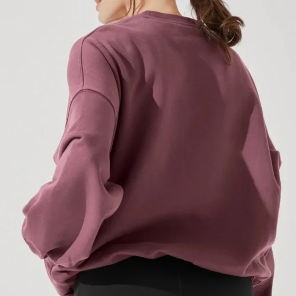 POPFLEX Mauve Crew Neck Sweater - Picture 11 of 12